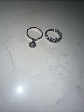 Pandora Rings both size  6 - rare hard to find.